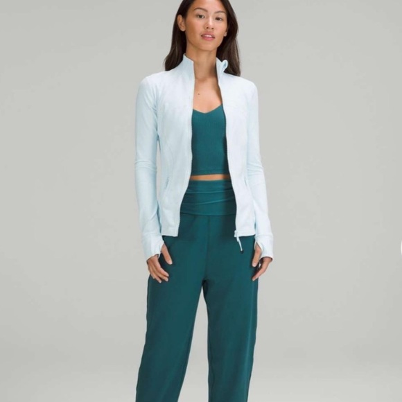 Luluemon Define Jacket in Powder Blue - Picture 4 of 13